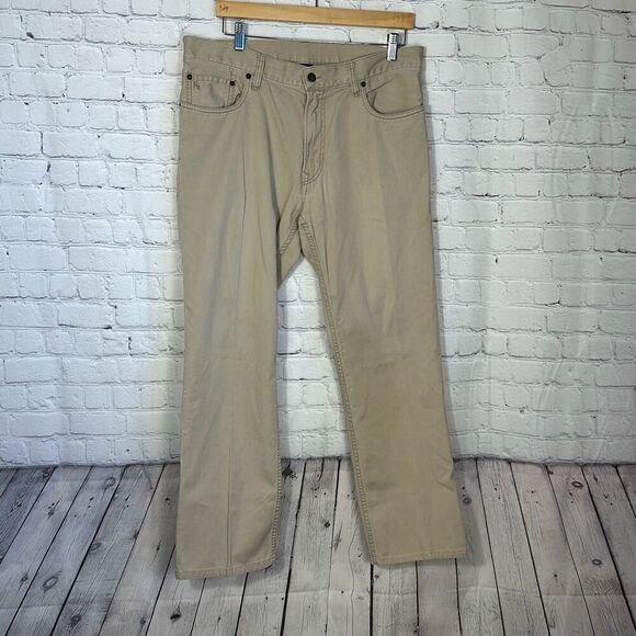Polo Ralph Lauren Other - Polo Ralph Lauren 650 Straight Mens Khaki Chino Pants size W35 L32